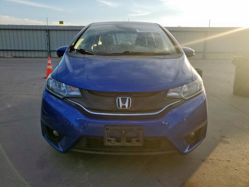 3HGGK5H83FM738690 - 2015 HONDA FIT EX BLUE photo 5