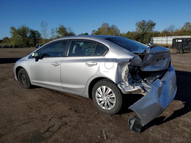 2HGFB2F55CH589986 - 2012 HONDA CIVIC LX SILVER photo 2