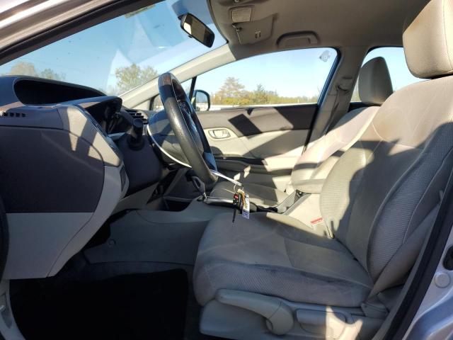 2HGFB2F55CH589986 - 2012 HONDA CIVIC LX SILVER photo 7