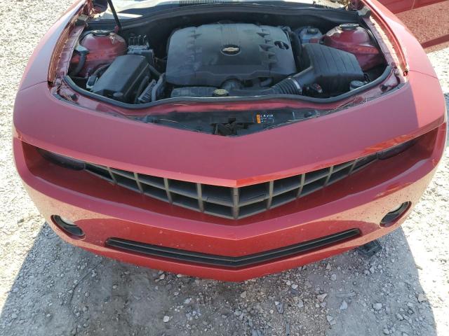 2G1FC1E37C9206770 - 2012 CHEVROLET CAMARO LT RED photo 11