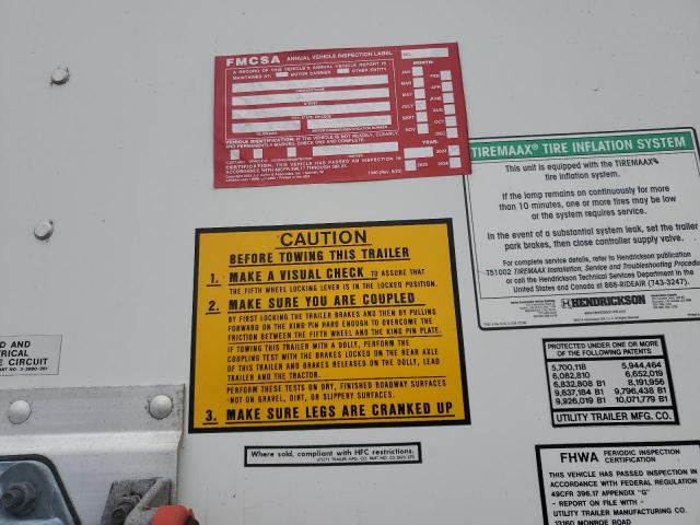 1UYVS2534N7449101 - 2022 UTILITY TL WHITE photo 8