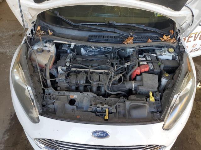 3FADP4AJ0JM126651 - 2018 FORD FIESTA S WHITE photo 11