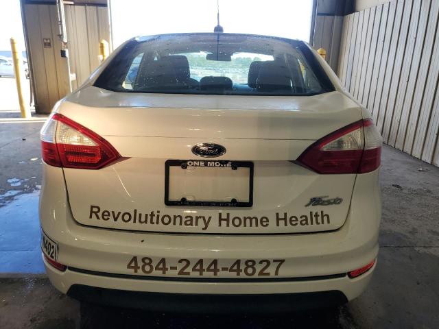 3FADP4AJ0JM126651 - 2018 FORD FIESTA S WHITE photo 6