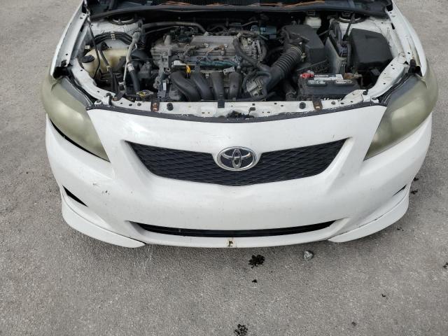 1NXBU4EE3AZ276879 - 2010 TOYOTA COROLLA BASE Blanc photo 11