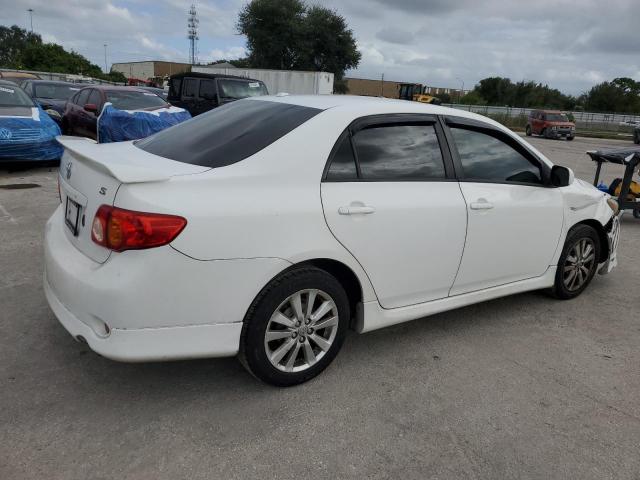 1NXBU4EE3AZ276879 - 2010 TOYOTA COROLLA BASE Blanc photo 3