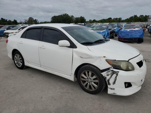 1NXBU4EE3AZ276879 - 2010 TOYOTA COROLLA BASE Blanc photo 4