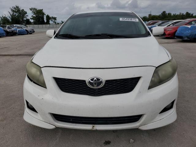 1NXBU4EE3AZ276879 - 2010 TOYOTA COROLLA BASE Blanc photo 5