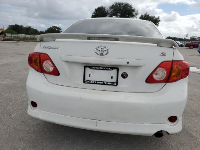 1NXBU4EE3AZ276879 - 2010 TOYOTA COROLLA BASE Blanc photo 6