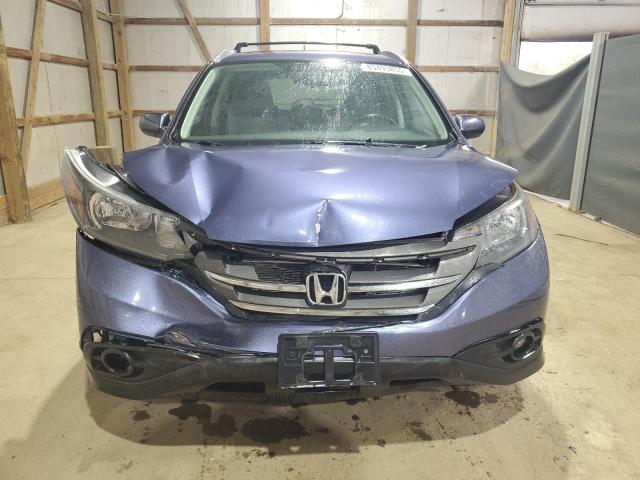 2HKRM4H74DH601814 - 2013 HONDA CR-V EXL Mavi foto 5