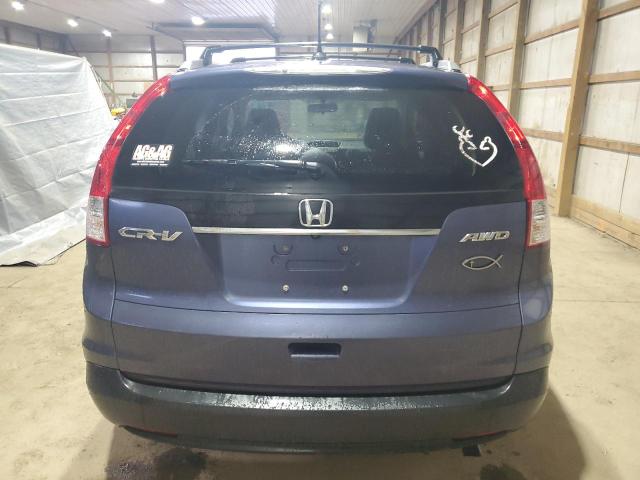2HKRM4H74DH601814 - 2013 HONDA CR-V EXL Mavi foto 6