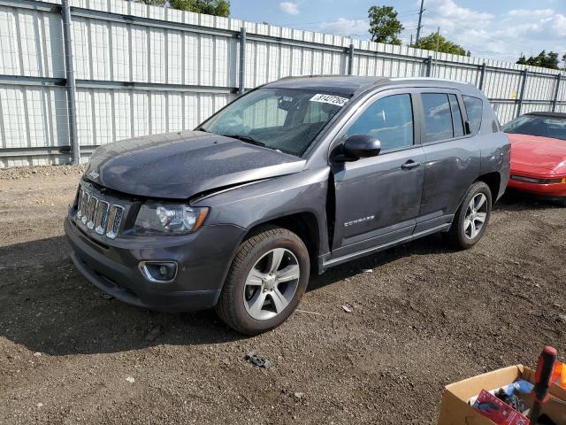 1C4NJDEB9HD111493 - 2017 JEEP COMPASS LATITUDE GRAY photo 2