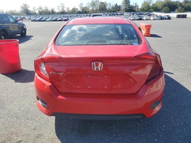 2HGFC2F76GH526738 - 2016 HONDA CIVIC EX RED photo 6
