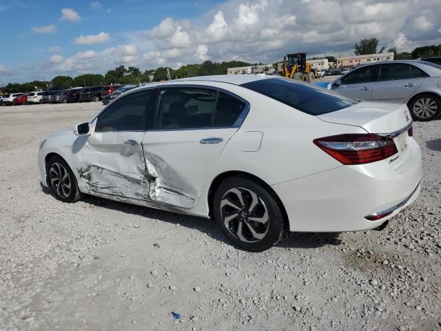 1HGCR3F88GA014476 - 2016 HONDA ACCORD EXL WHITE photo 2