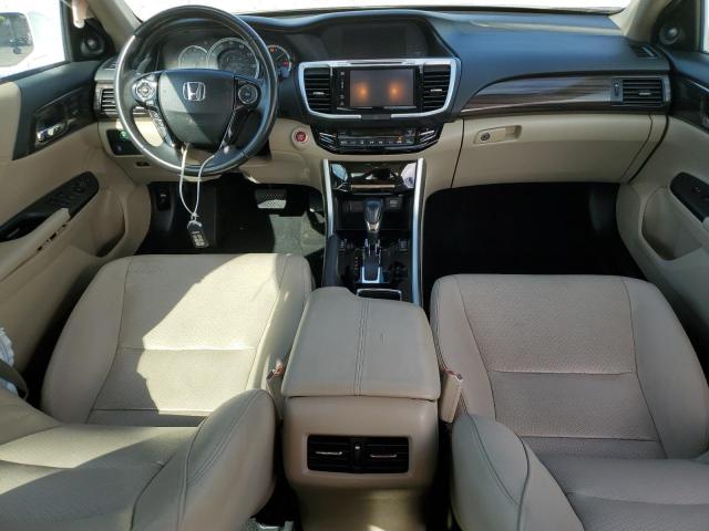 1HGCR3F88GA014476 - 2016 HONDA ACCORD EXL WHITE photo 8