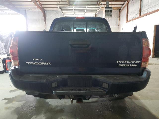 5TEJU62N38Z509693 - 2008 TOYOTA TACOMA DOUBLE CAB PRERUNNER BLUE photo 6