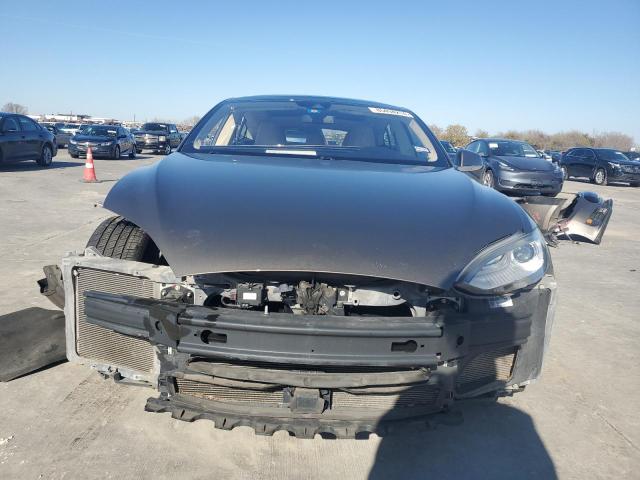 5YJSA1E10GF128974 - 2016 TESLA MODEL S GRAY photo 5