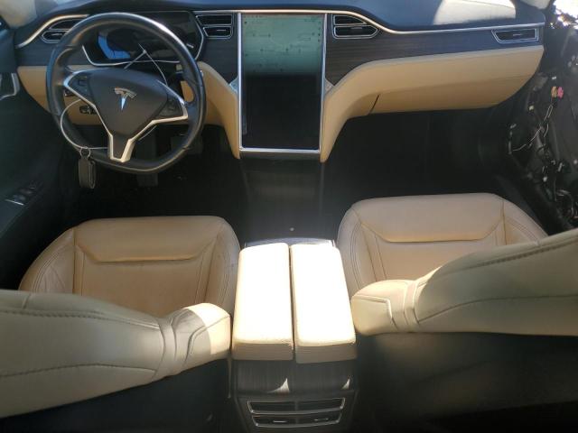 5YJSA1E10GF128974 - 2016 TESLA MODEL S GRAY photo 8