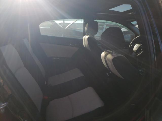 SHHFK7H50JU407847 - 2018 HONDA CIVIC EX შავი ფოტო 10