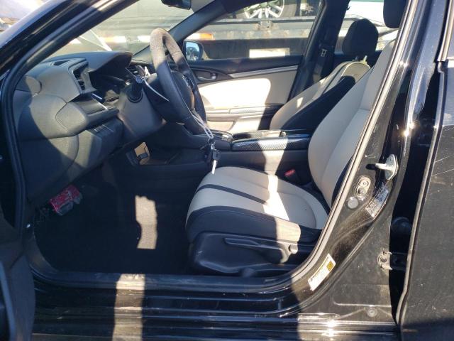 SHHFK7H50JU407847 - 2018 HONDA CIVIC EX შავი ფოტო 7