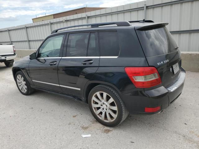 WDCGG8HB2CF918617 - 2012 MERCEDES-BENZ GLK 350 4MATIC BLACK photo 2