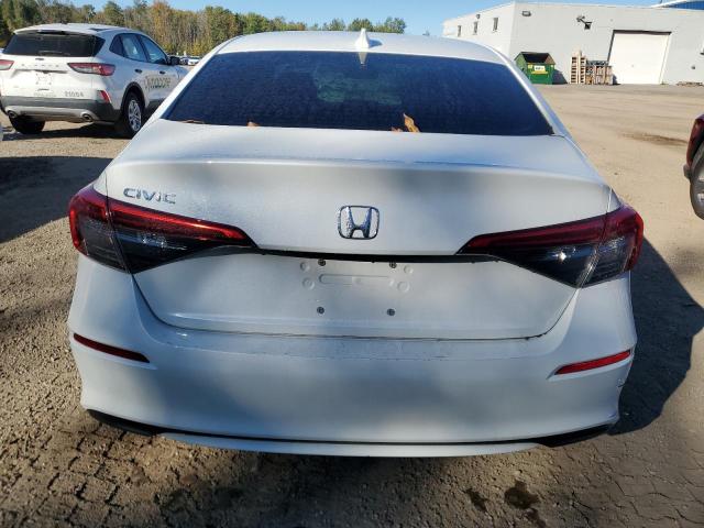 2HGFE2F37NH109231 - 2022 HONDA CIVIC EX WHITE photo 6