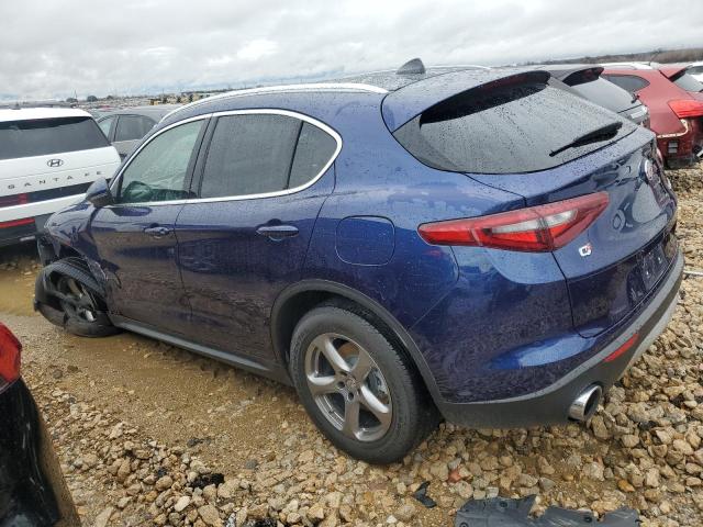 ZASPAKAN5M7D03362 - 2021 ALFA ROMEO STELVIO SPORT BLUE photo 2