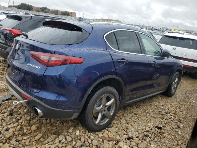 ZASPAKAN5M7D03362 - 2021 ALFA ROMEO STELVIO SPORT BLUE photo 3