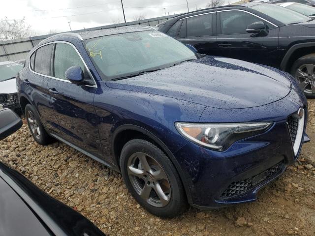ZASPAKAN5M7D03362 - 2021 ALFA ROMEO STELVIO SPORT BLUE photo 4