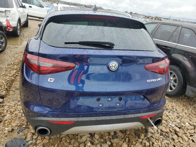 ZASPAKAN5M7D03362 - 2021 ALFA ROMEO STELVIO SPORT BLUE photo 6