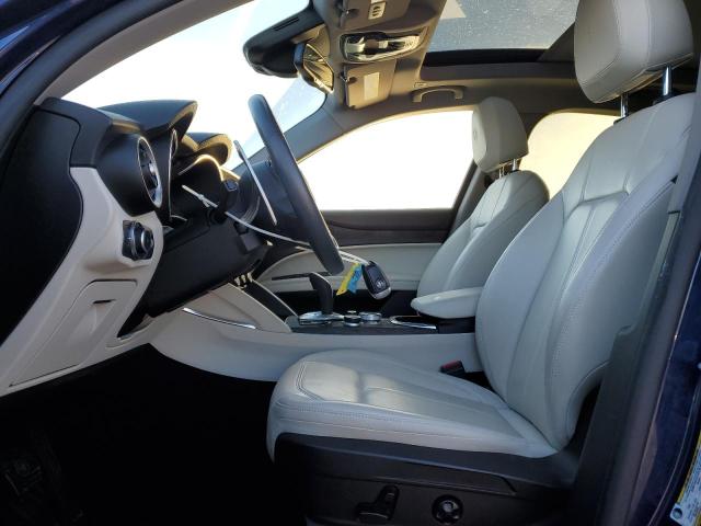 ZASPAKAN5M7D03362 - 2021 ALFA ROMEO STELVIO SPORT BLUE photo 7