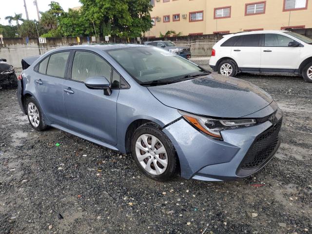 JTDEPRAE6LJ030683 - 2020 TOYOTA COROLLA LE BLUE photo 4