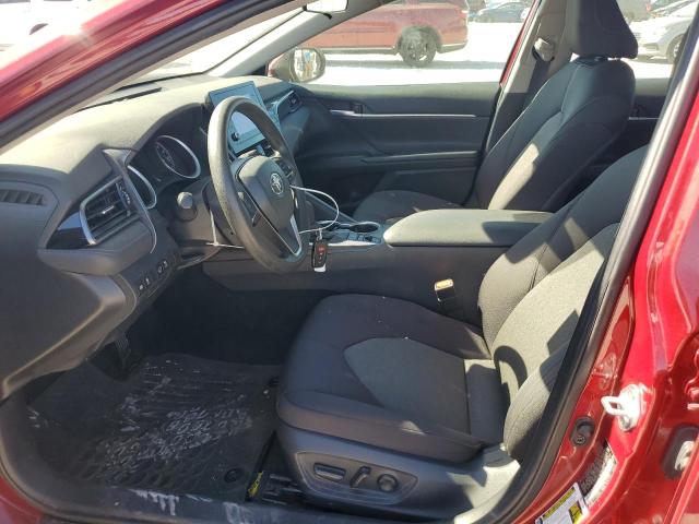 4T1C31AK1MU559738 - 2021 TOYOTA CAMRY LE BURGUNDY photo 7