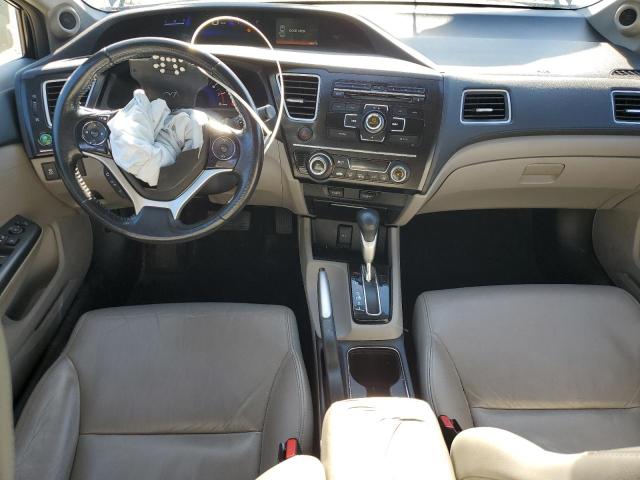 19XFB2F94DE204657 - 2013 HONDA CIVIC EXL BLACK photo 8