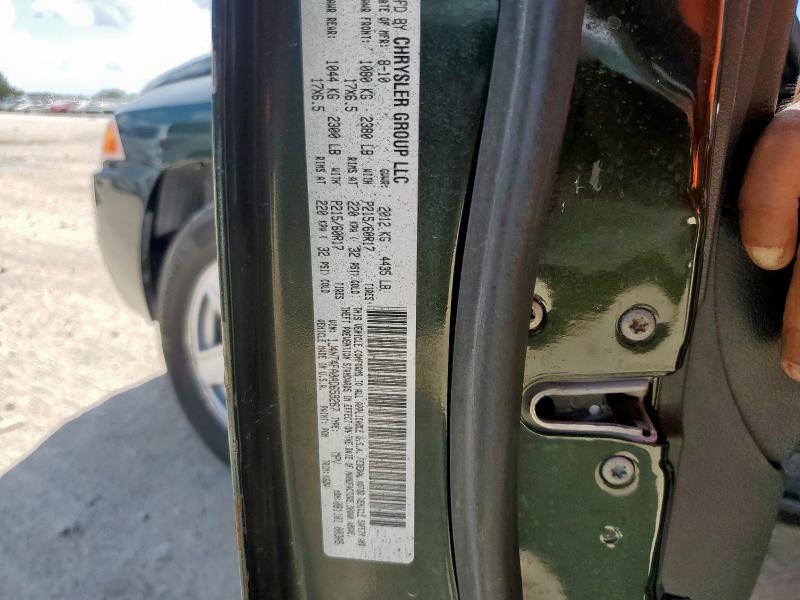 1J4NT4FA0AD659267 - 2010 JEEP COMPASS SPORT Grün Foto 12