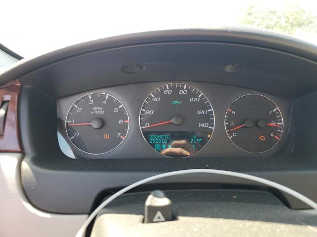 2G1WT58KX81238032 - 2008 CHEVROLET IMPALA LT Silber Foto 9