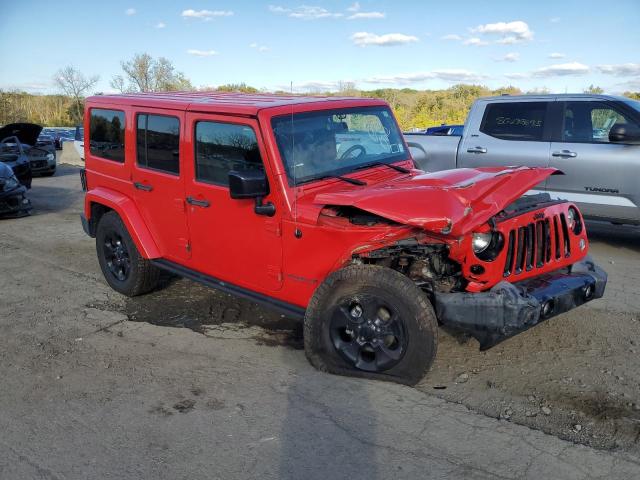 1C4BJWEG4FL756758 - 2015 JEEP WRANGLER U SAHARA RED photo 4