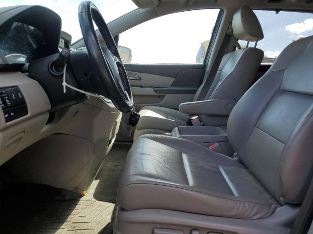 5FNRL5H91DB506801 - 2013 HONDA ODYSSEY TOURING GRAY photo 7