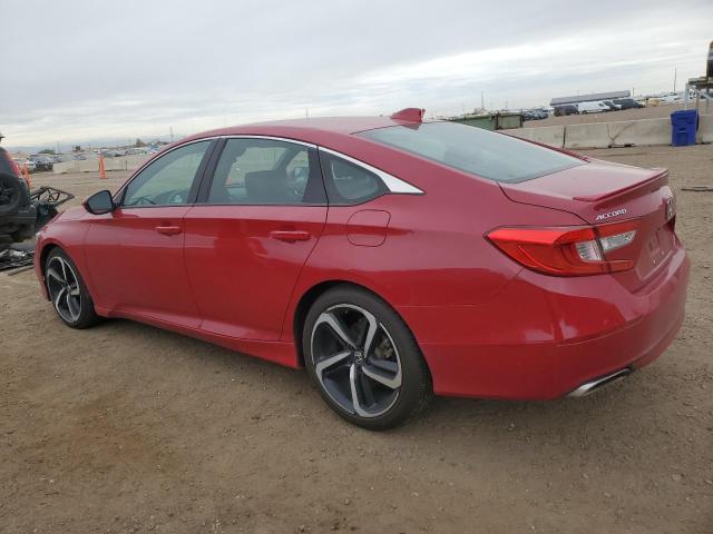 1HGCV2F37KA004931 - 2019 HONDA ACCORD SPORT 红色 照片 2