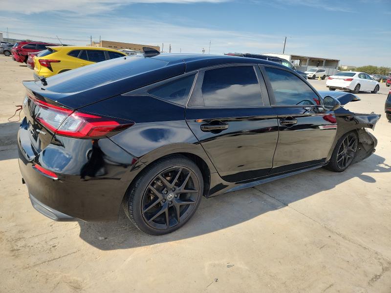 19XFL2H85NE002333 - 2022 HONDA CIVIC SPORT შავი ფოტო 3