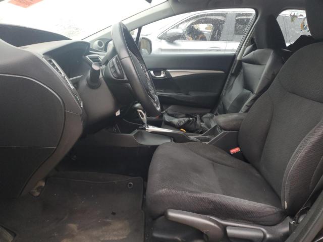 2HGFB2F54DH025103 - 2013 HONDA CIVIC LX BLACK photo 7