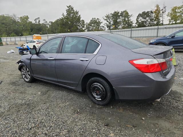 1HGCR2E59DA145154 - 2013 HONDA ACCORD SPORT Сұр фото 2