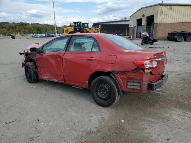 2T1BU4EE5DC971239 - 2013 TOYOTA COROLLA BASE Qırmızı foto 2