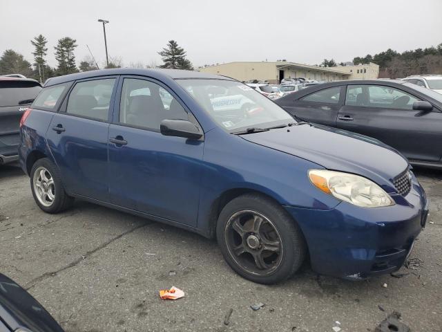 2T1KR32E04C290423 - 2004 TOYOTA COROLLA MA XR BLUE photo 4