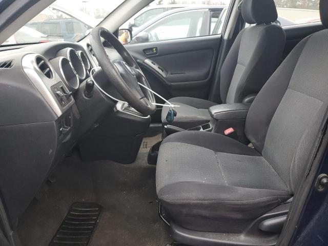 2T1KR32E04C290423 - 2004 TOYOTA COROLLA MA XR BLUE photo 7