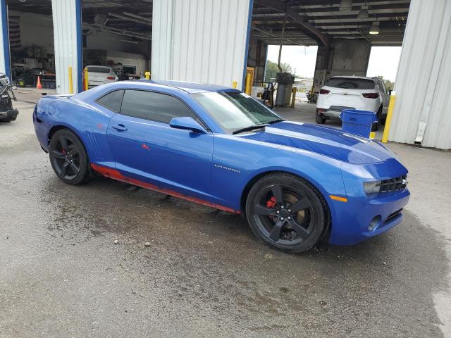 2G1FB1E32D9193379 - 2013 CHEVROLET CAMARO LT ლურჯი ფოტო 4