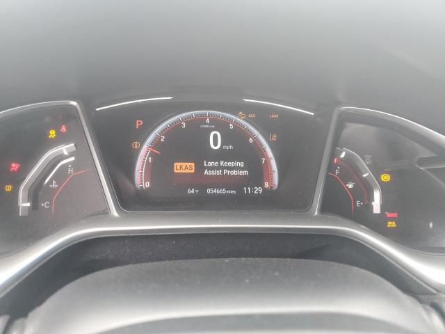 2HGFC2F81KH567361 - 2019 HONDA CIVIC SPORT შავი ფოტო 9