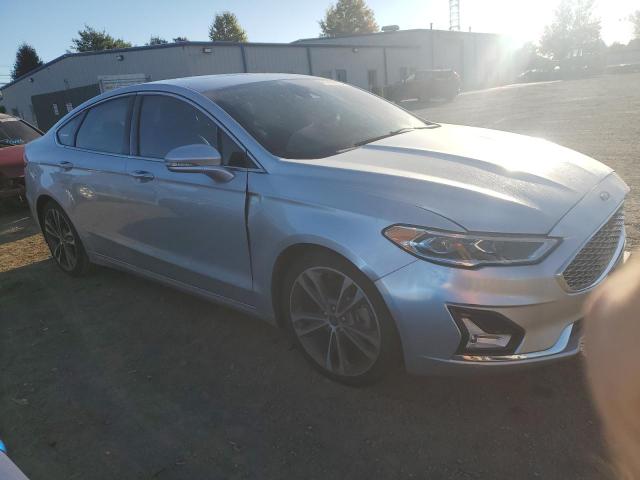 3FA6P0K91KR217082 - 2019 FORD FUSION TITANIUM SILVER photo 4