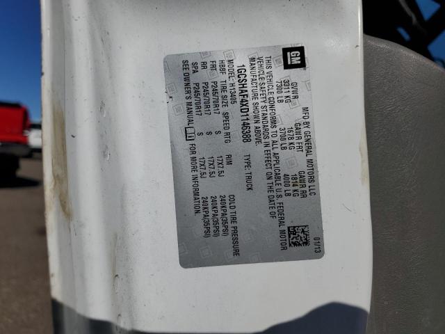 1GCSHAF4XD1146388 - 2013 CHEVROLET EXPRESS G1 白色 照片 13