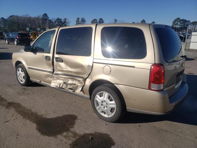 1GNDV23L56D157276 - 2006 CHEVROLET UPLANDER LS GOLD photo 2