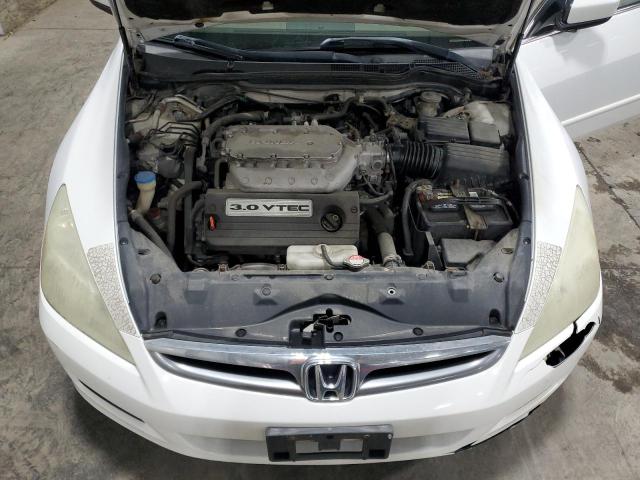 1HGCM66546A010803 - 2006 HONDA ACCORD EX WHITE photo 11